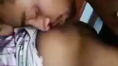 Newly married wife boob sucking and pussy fuck by hubby